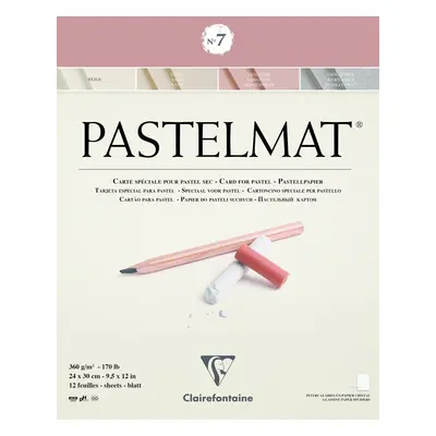 Clairefontaine Pastelmat Glued Pad N7 Skicář g