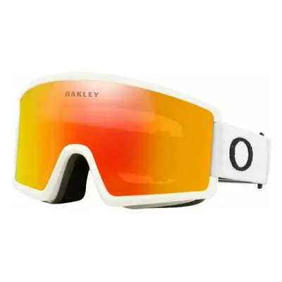 Oakley Target Line Matte White/Fire Iridium Lyžařské brýle