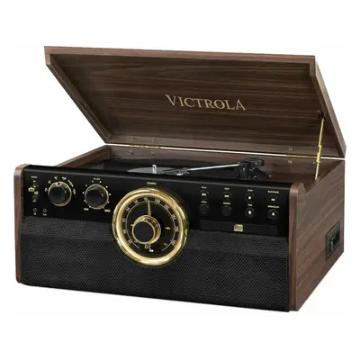 Victrola VTA 270B ESP Brown Retro gramofon