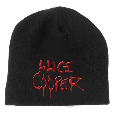 Alice Cooper Čepice Dripping Logo Black