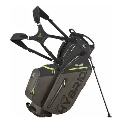 Big Max Dri Lite Hybrid Plus Stand Bag Black/Storm Charcoal/Lime