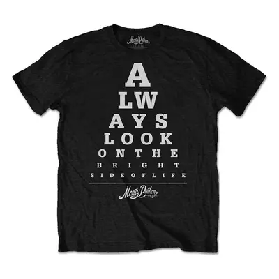 Monty Python Tričko Bright Side Eye Test Unisex Black