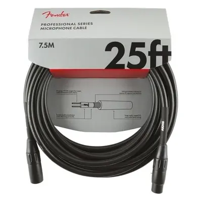 Fender Professional Series 7,5 m Mikrofonní kabel