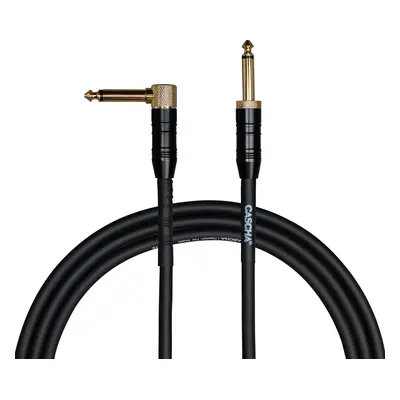 Cascha Professional Line Guitar Cable m Rovný - Lomený Nástrojový kabel