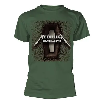 Metallica Tričko Death Magnetic Unisex Green