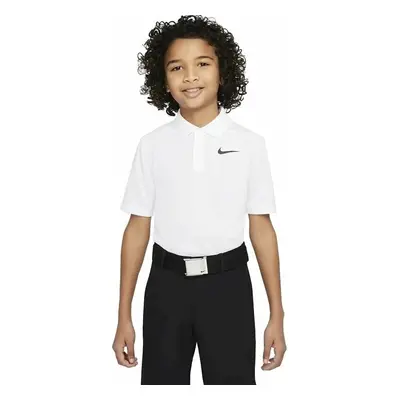 Nike Dri-Fit Victory Boys Golf White/Black Polo košile