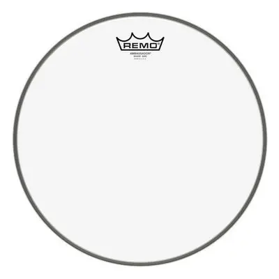 Remo SA-0113-00 Ambassador Hazy 13" White Rezonanční blána na buben