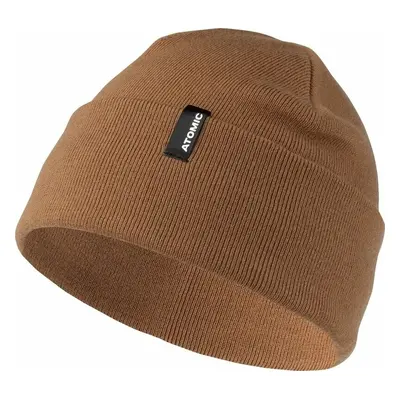 Atomic Alps Rolled Cuff Beanie Brown Lyžařská čepice