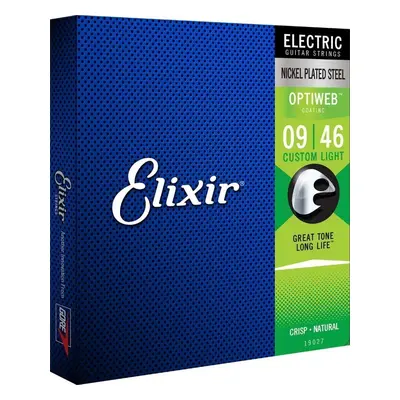 Elixir Optiweb Struny pro elektrickou kytaru