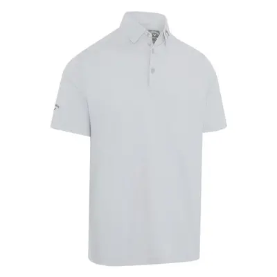 Callaway Classic Jacquard Mens Gray Dawn Polo košile