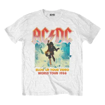 AC/DC Tričko Blow Up Your Video Unisex White