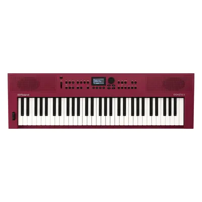 Roland GO:KEYS Keyboard s dynamikou Dark Red