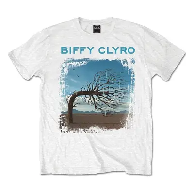 Biffy Clyro Tričko Opposites White Unisex White