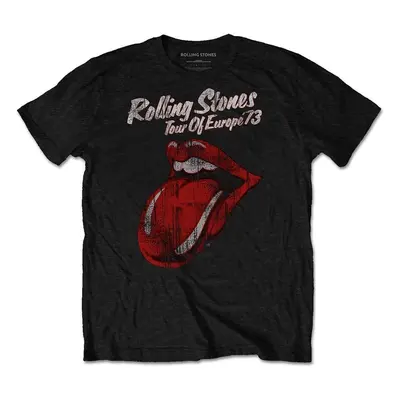 The Rolling Stones Tričko Tour Unisex Black