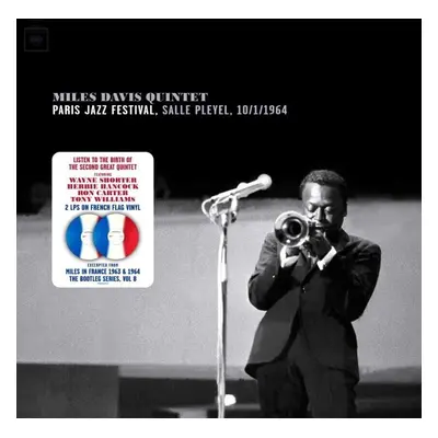 Miles Davis - Paris Jazz Festival, Salle Pleyel 10/1/1964 (Blue, White & Red Coloured) (2 LP)