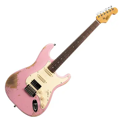 Henry's ST-1 Boa Pink Relic Elektrická kytara