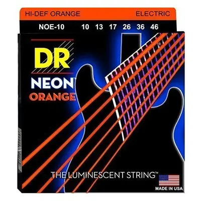 DR Strings NOE-10 Neon Struny pro elektrickou kytaru