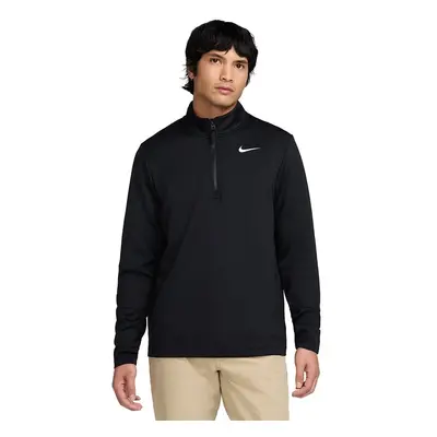 Nike Dri-Fit Victory Therma Flex 1/2 Zip Mens Top Black/Black/White Sweatshirt