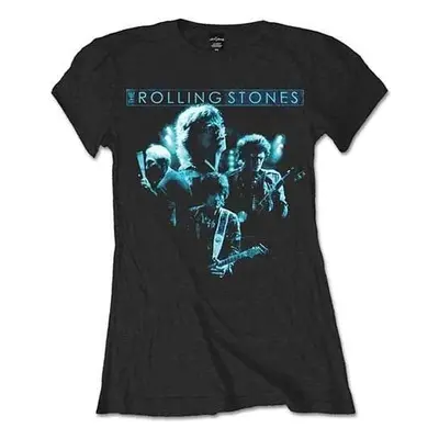 The Rolling Stones Tričko Band Glow Womens Black