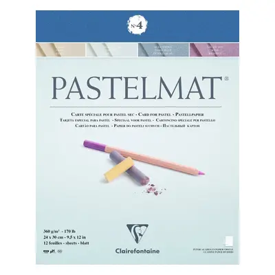 Clairefontaine Pastelmat Glued Pad N4 Skicář g