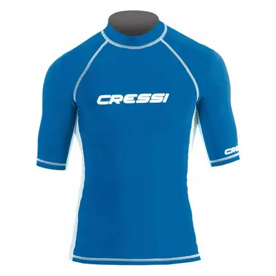 Cressi Rash Guard Man Tričko s krátkým rukávem Blue