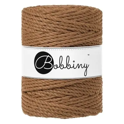 Bobbiny 3PLY Macrame Rope mm m Caramel Šňůra