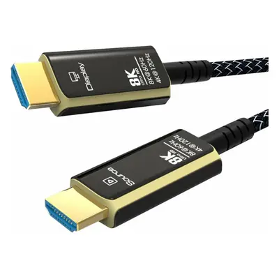 PremiumCord Ultra High Speed HDMI 2.1 Optical fiber 8K 8K m Video kabel