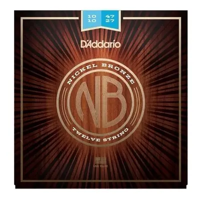 D'Addario NB1047-12 Struny pro akustickou kytaru