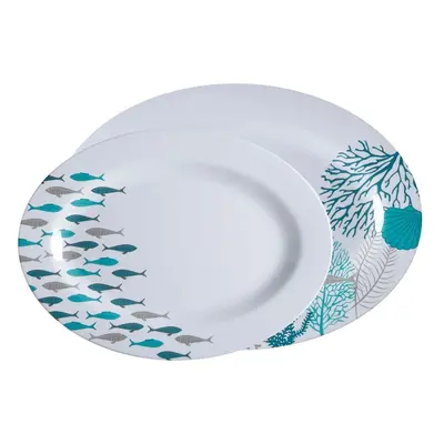 Marine Business Coastal Serving Platters Talíř