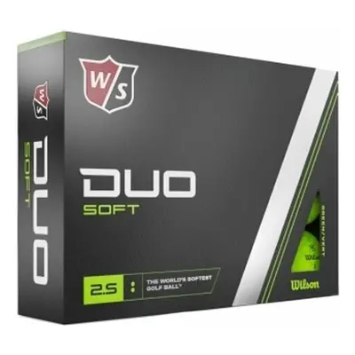 Wilson Staff Duo Soft Golf Balls Green Standard Golfové míčky