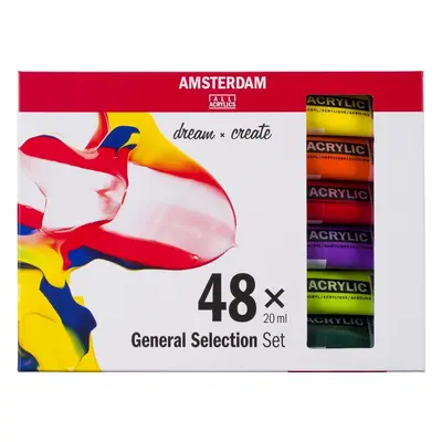 Amsterdam General Selection Sada akrylových barev x ml