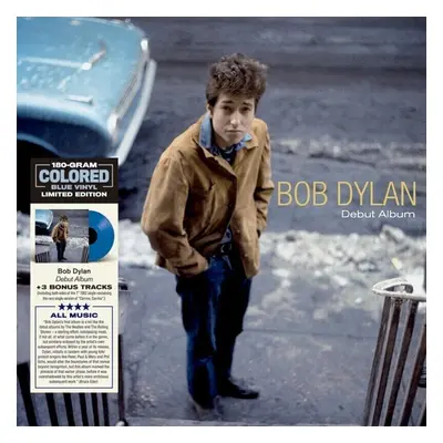 Bob Dylan - Debut Album (Blue Coloured) (180 g) (LP)