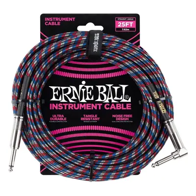 Ernie Ball P06063 7,5 m Rovný - Lomený Nástrojový kabel