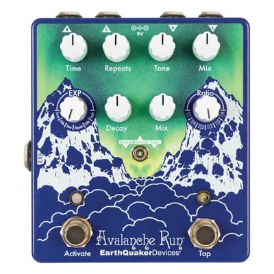 EarthQuaker Devices Avalanche Run V2 Aurora Borealis Kytarový efekt