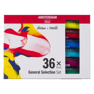 Amsterdam General Selection Sada akrylových barev x ml