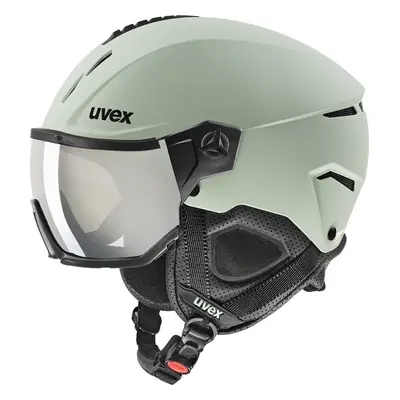 UVEX Instinct Visor Oxid Green Mat Lyžařská helma