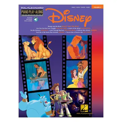 Disney Piano Play-Along Volume Noty