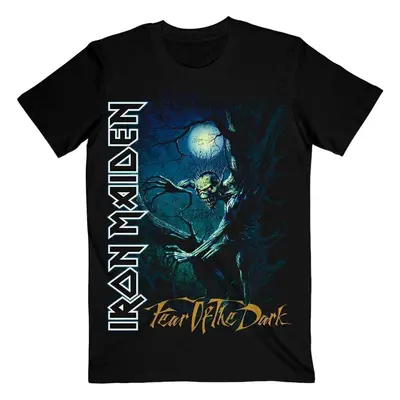 Iron Maiden Tričko Fear of the Dark Tree Sprite Unisex Black