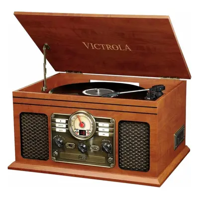 Victrola VTA 200B MAH Brown Retro gramofon