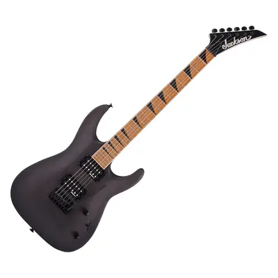 Jackson JS Series Dinky Arch Top JS24 DKAM Caramelized MN Black Satin Elektrická kytara