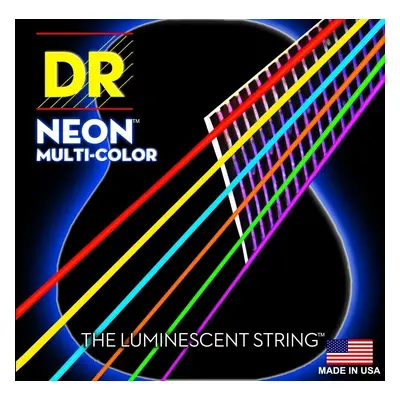 DR Strings MCA-12 Neon Struny pro akustickou kytaru