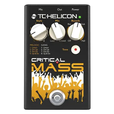 TC Helicon Critical Mass Vokálový procesor