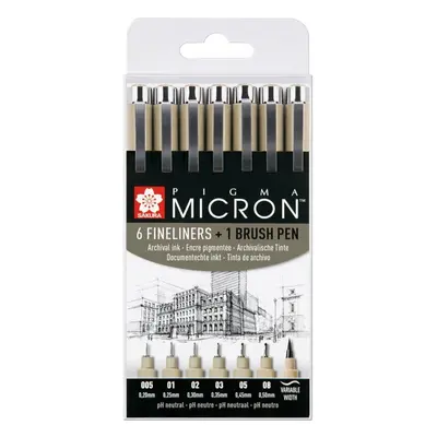 Sakura Pigma Micron Fineliner Technická pera Black ks