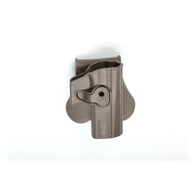 ASG Holster / SERPA pro CZ CZ P-07 a CZ P-09 pro praváky, pískový