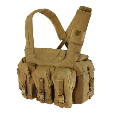 Condor Vesta taktická CHEST RIG kapes COYOTE BROWN