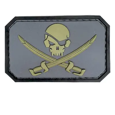 Plastové 3D patche Patch PVC 3D SEAL TEAM