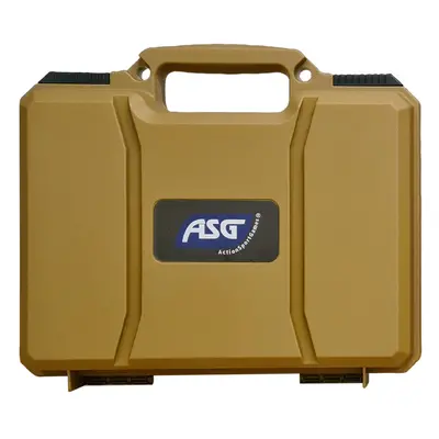 ASG ASG Plastový kufr na pistoli 31x27x7,5 cm - pískový