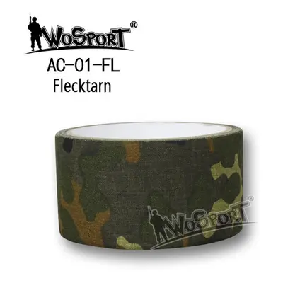 Wosport Páska lepící látková - Flecktarn