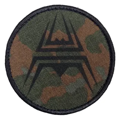 ANAREUS ANAREUS kulatý patch SPIDER na suchý zip - Flecktarn