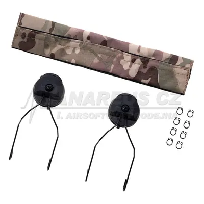 Z-Tactical Rail adapter set na helmu pro headset Sordin SRD, černý